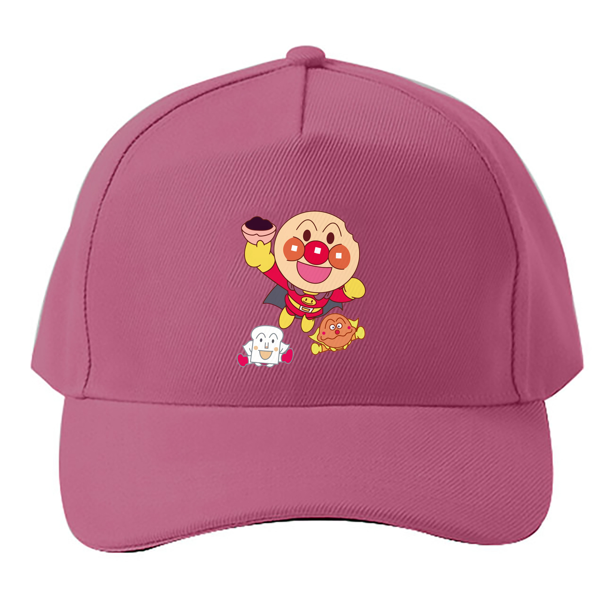 （画像用） アンパンマン Anpanman ベースボールキャップ 綿100％ 男女兼用 帽子 スポーツ